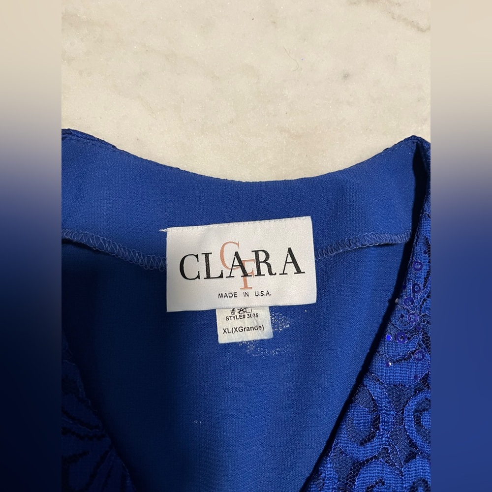 NWOT Cachet Royal Blue Lace Ensemble‎ - Picture 2 of 12